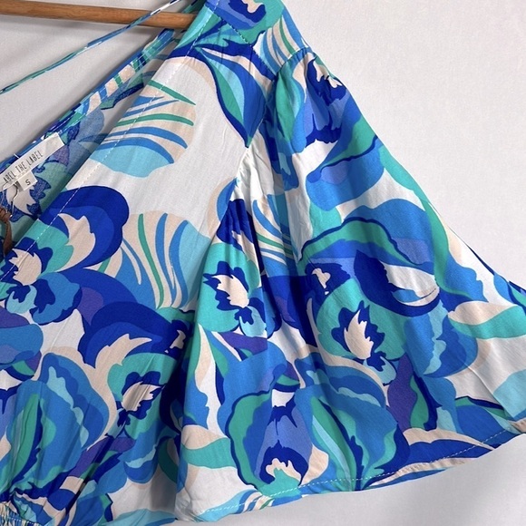 anthropologie blue motif dress New Anthropologie Blue & Red Nautical Print "Windward Halter Dress" by   The Mustard Dandelion